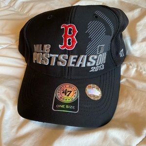 Red Sox 2013 postseason cap, new with tags! Never worn!
